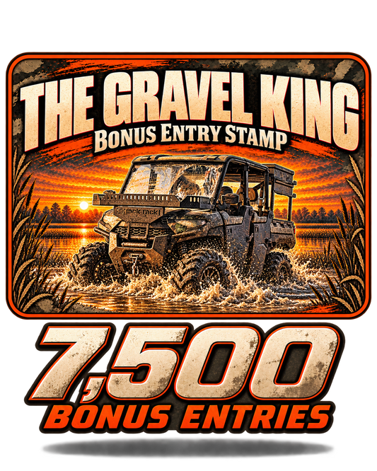 GRAVEL KING Bonus Entry Stamp